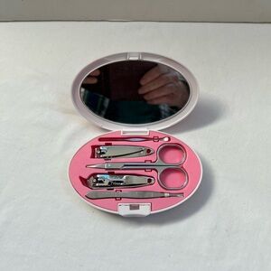 Manicure Pedicure Tweezer Set OML Wordwide Transportation O'Hare Midway NEW